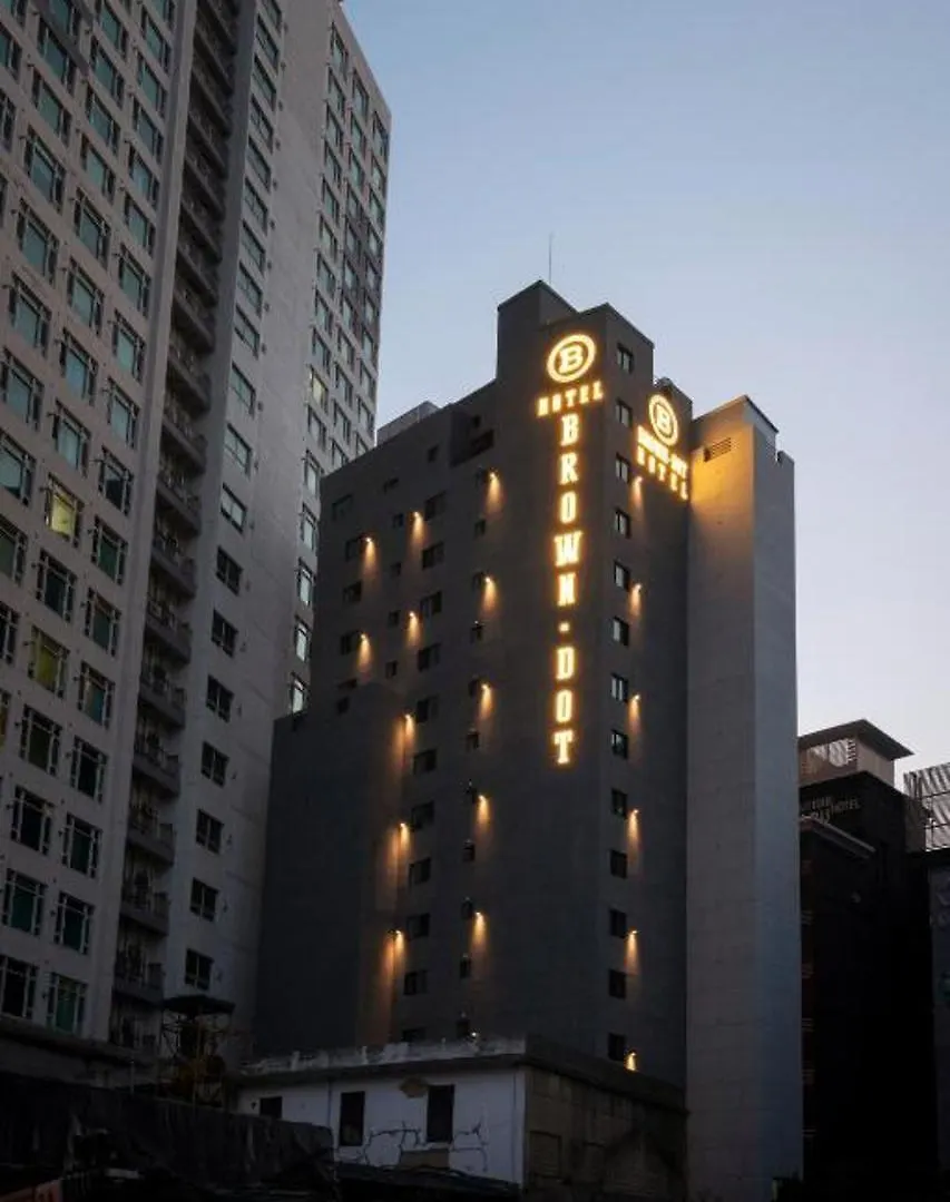 Seomyeon Brown-Dot Hotel Gold Пусан